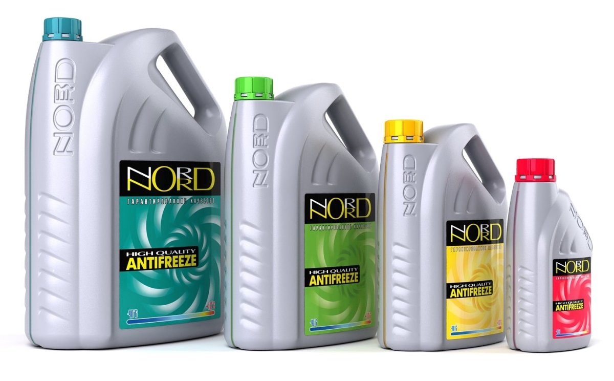 Антифриз Норд зеленый (10л)