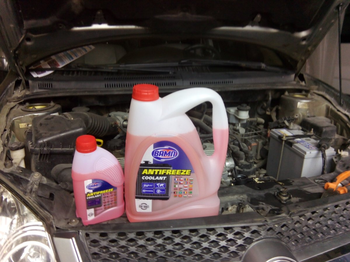 Джили МК кросс охлаждающая жидкость