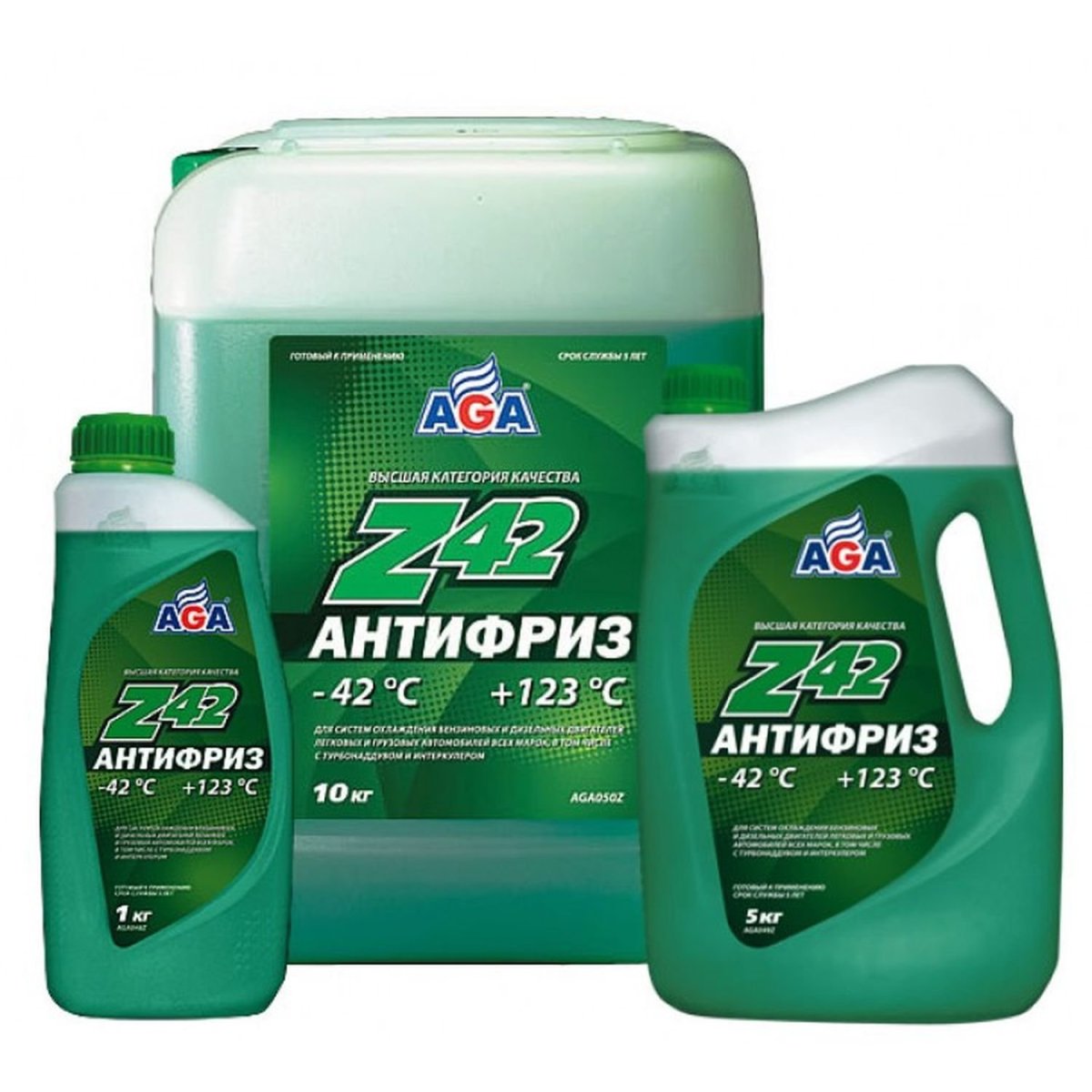 Aga-z42 -антифриз зеленый