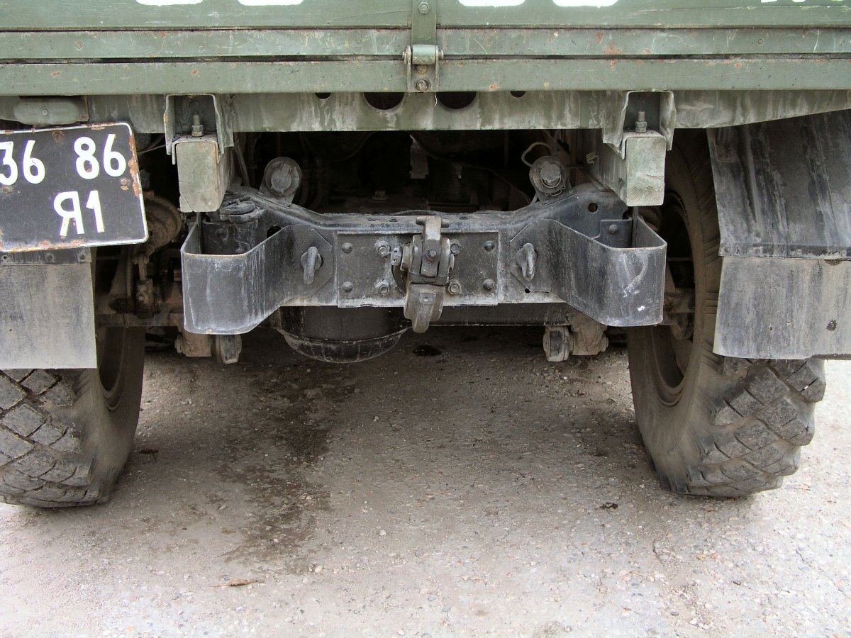 ЗИЛ 131 бортовой сзади