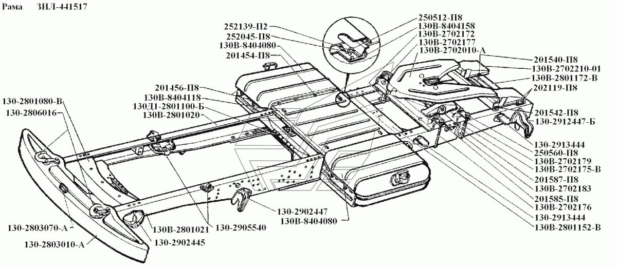 Номер шасси ЗИЛ 130