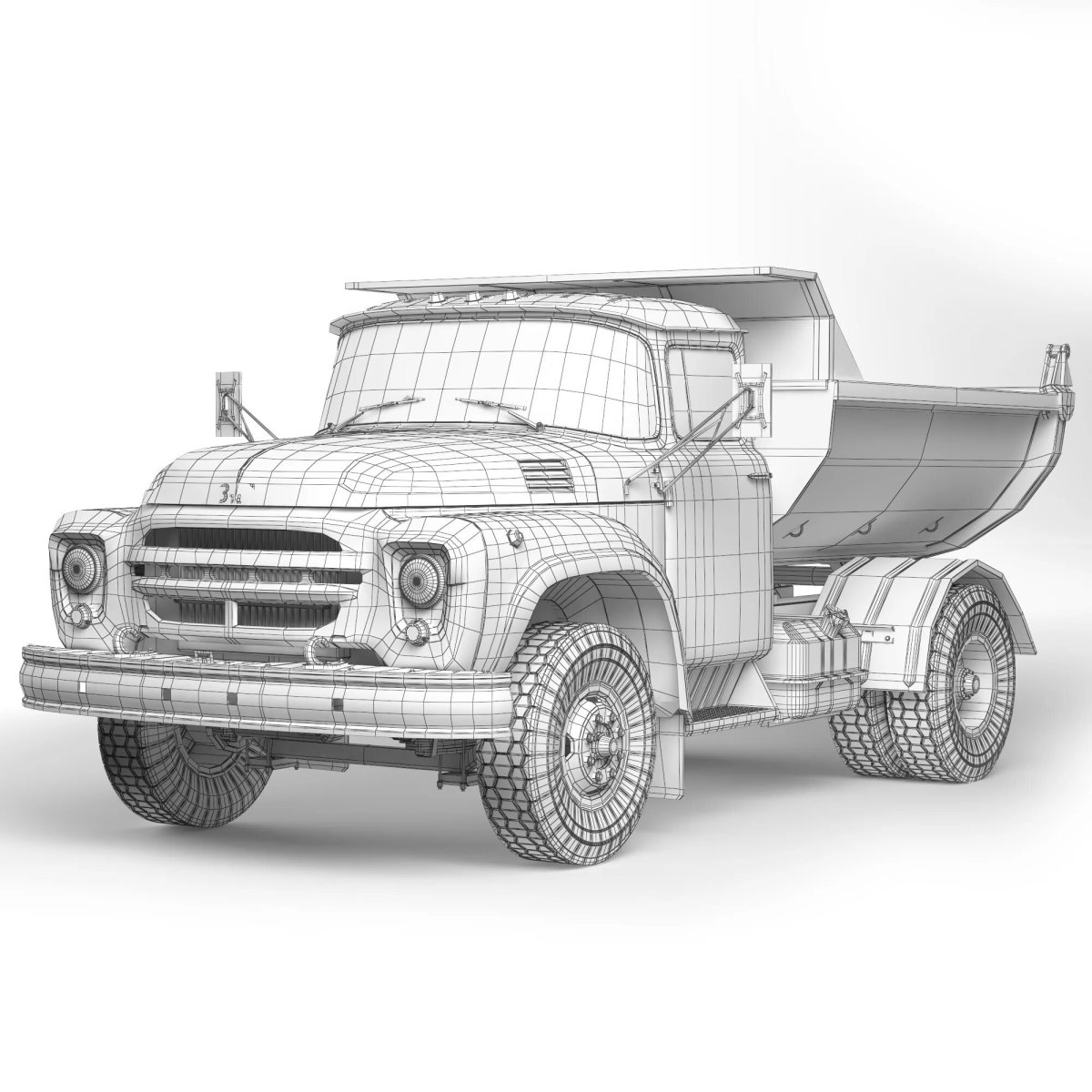 Нарисовать ЗИЛ 130