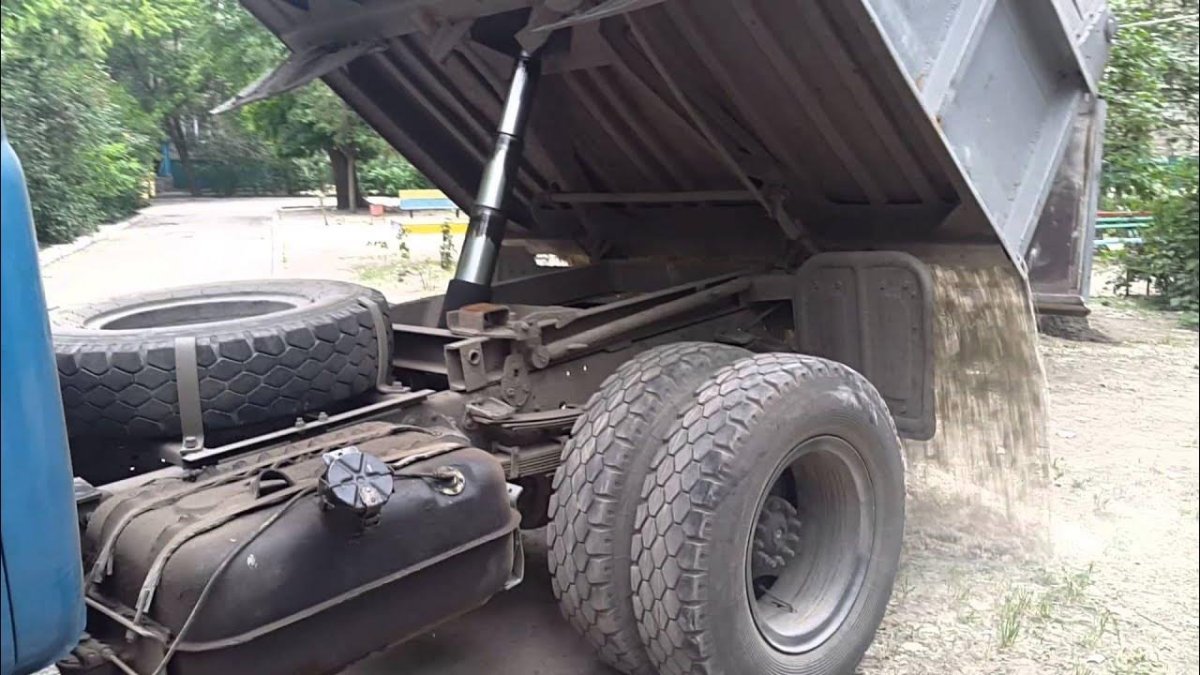 Подъем кузова ЗИЛ 130