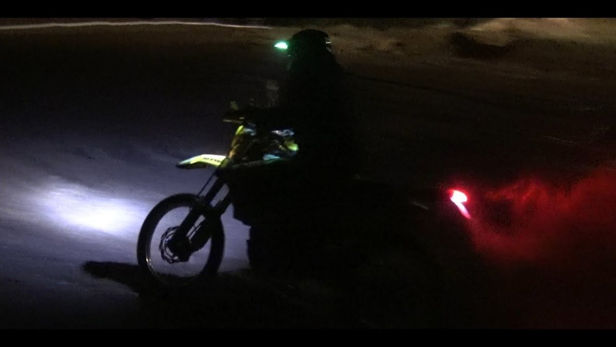 Эндуро ночью