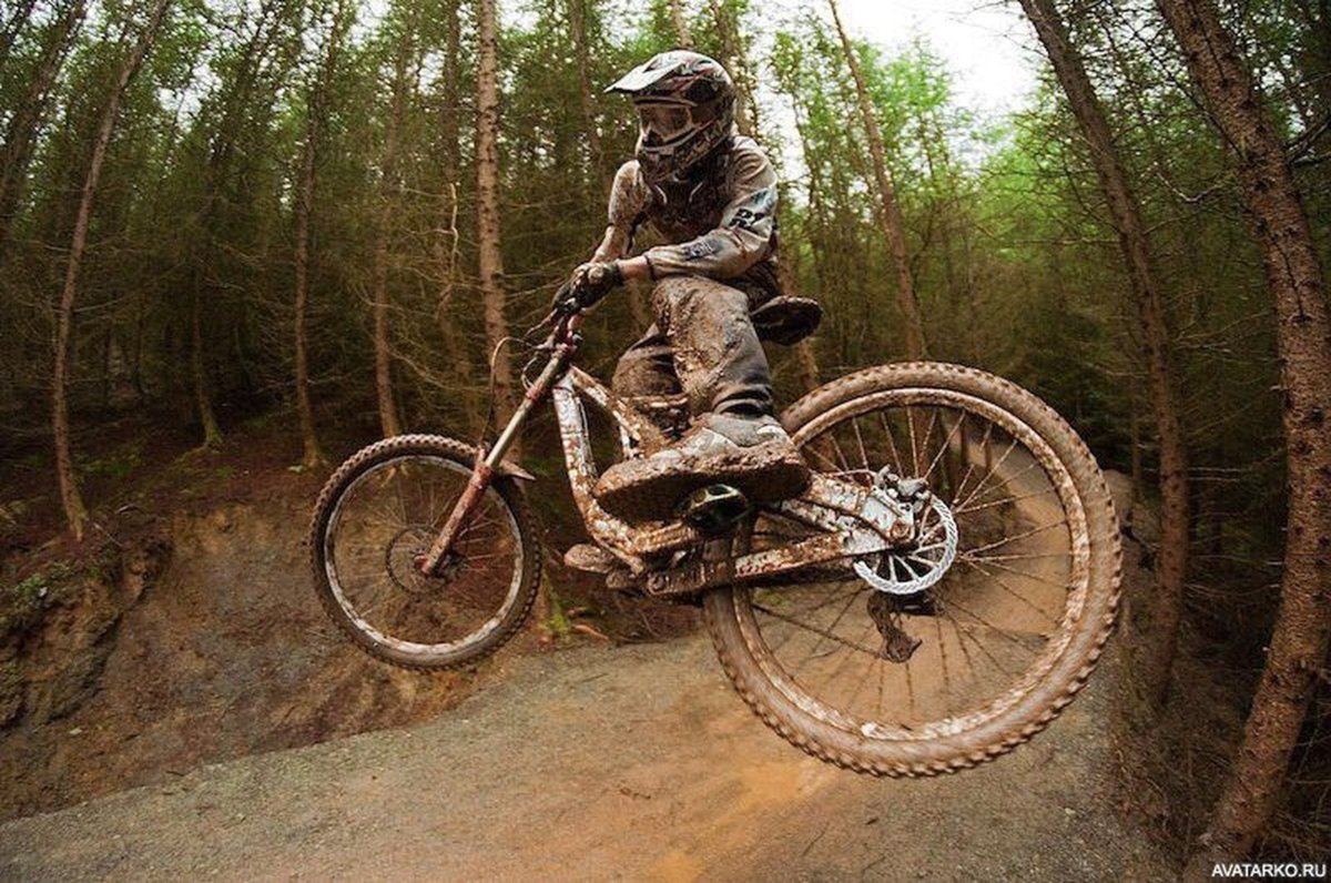 На велосипеде по бездорожью