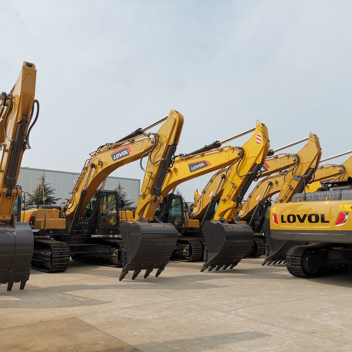 Lovol экскаватор мини
