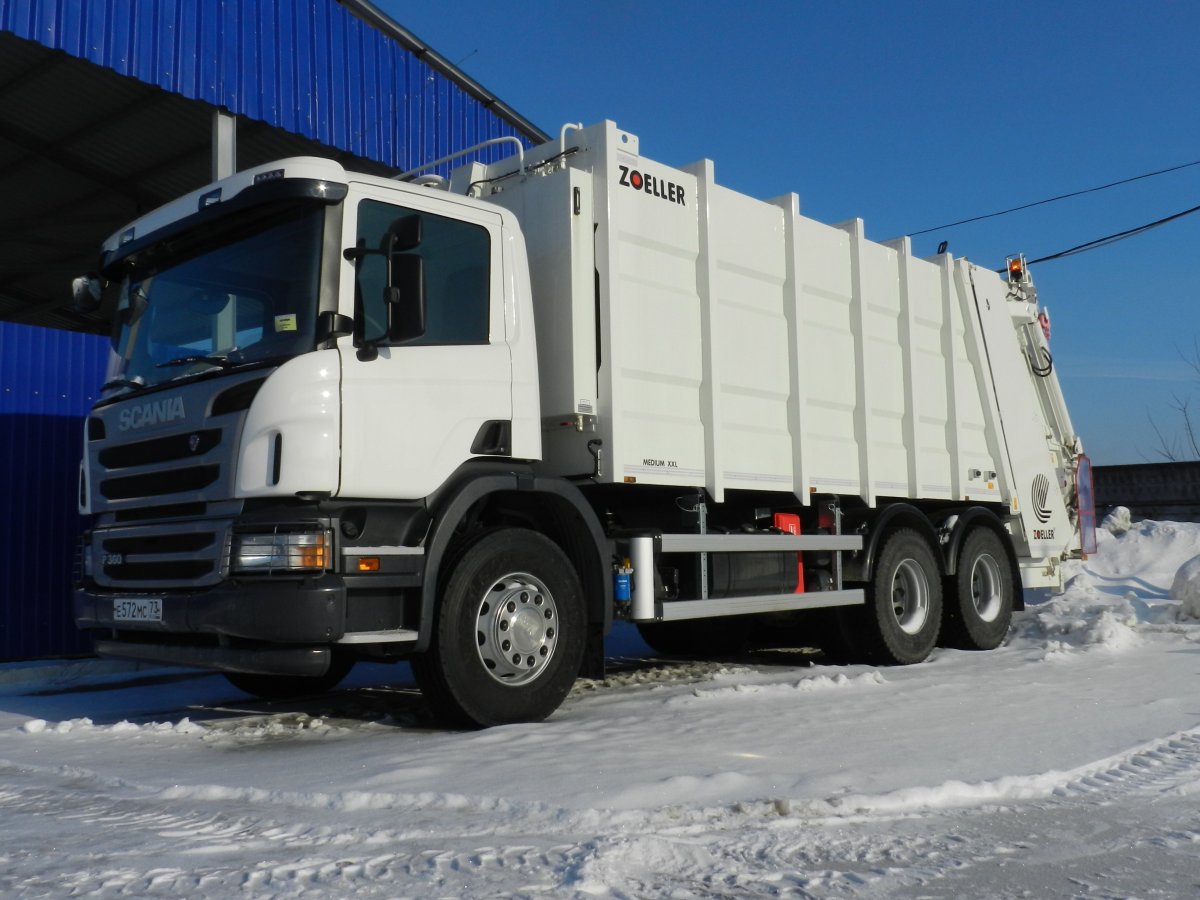 Мусоровоз Скания РГ-35