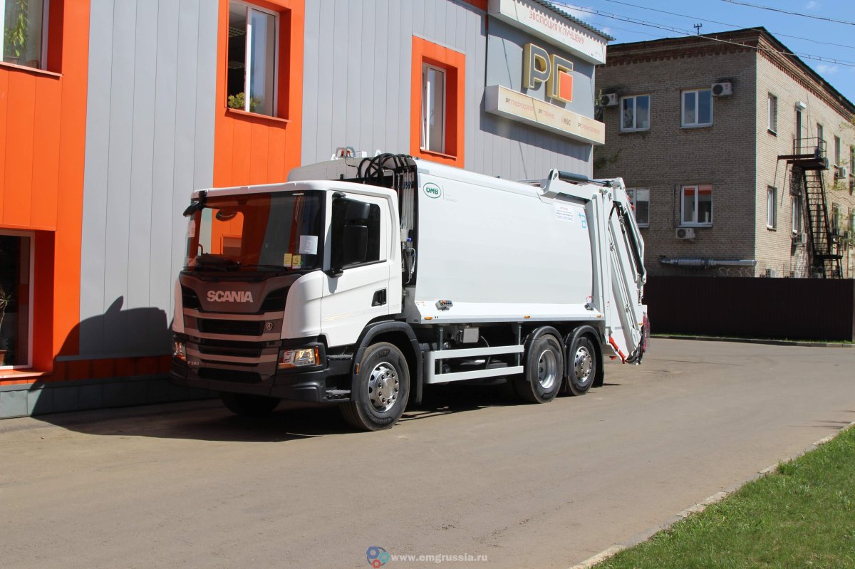Мусоровоз Scania Zoeller
