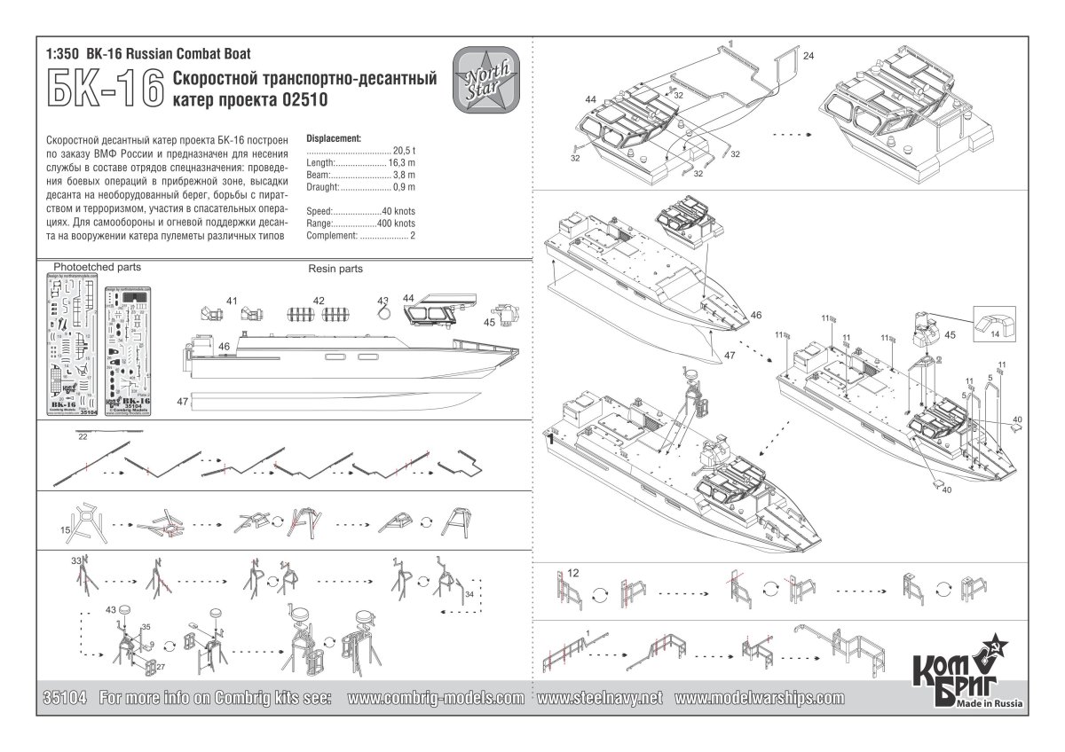 Катер Раптор чертеж