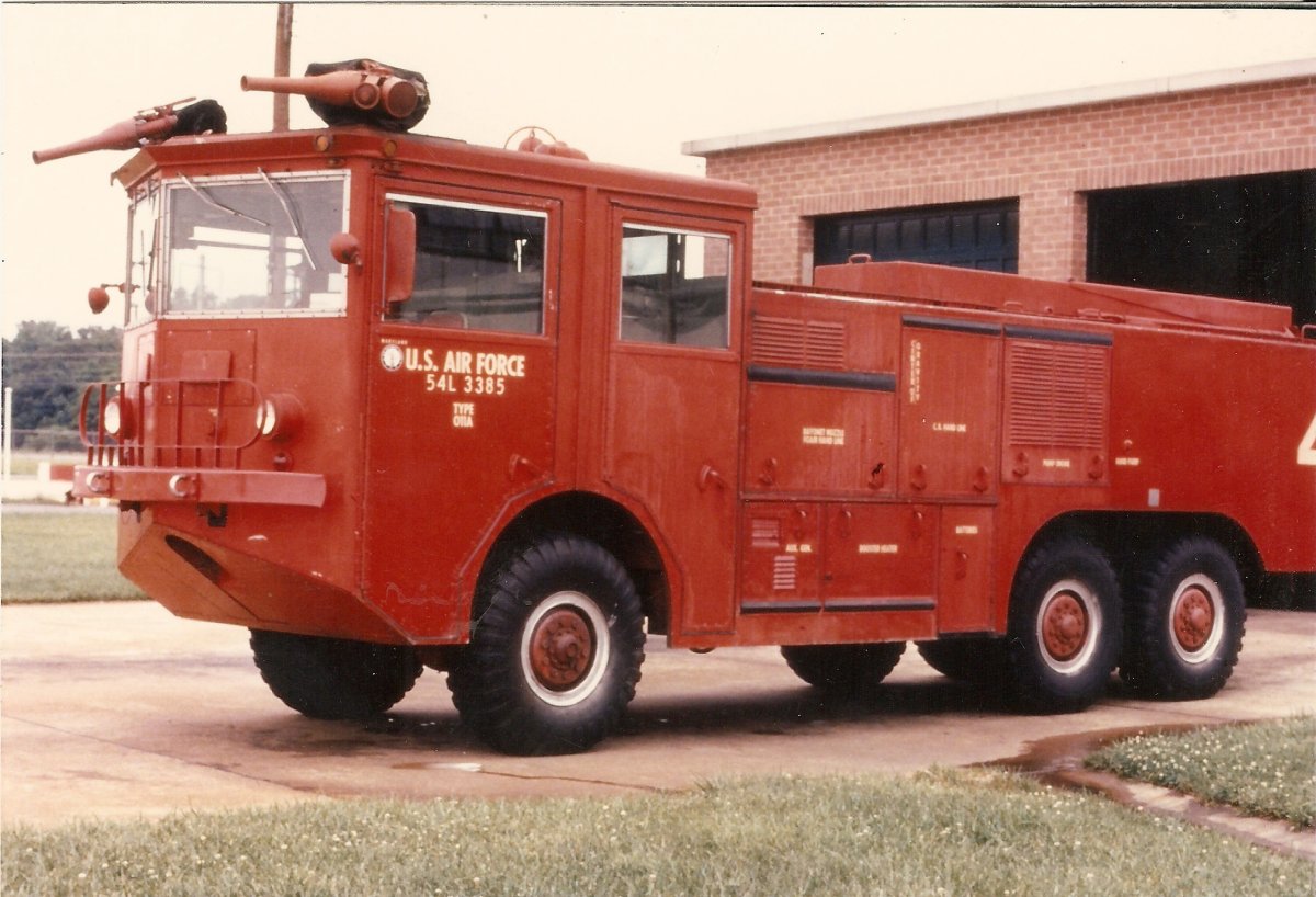 Military Fire Truck