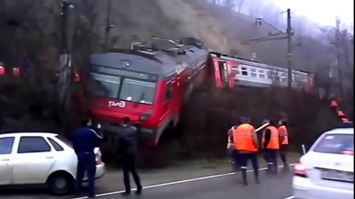 ЖД авария в Краснодарском крае