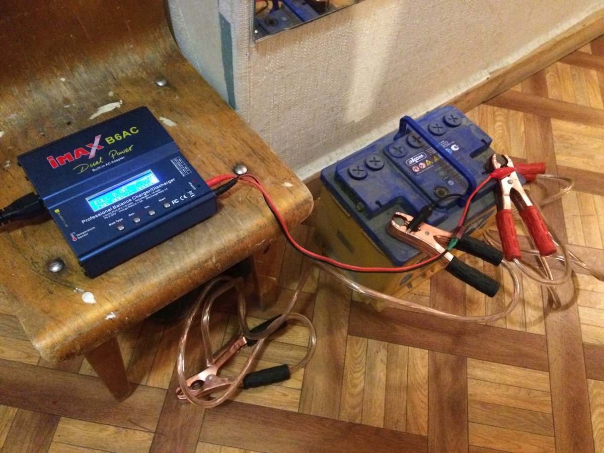 IMAX b6ac зарядка автомобильного аккумулятора
