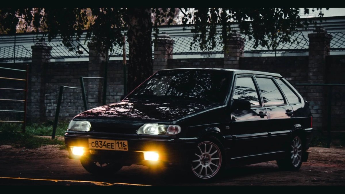 Лада 2114 черная