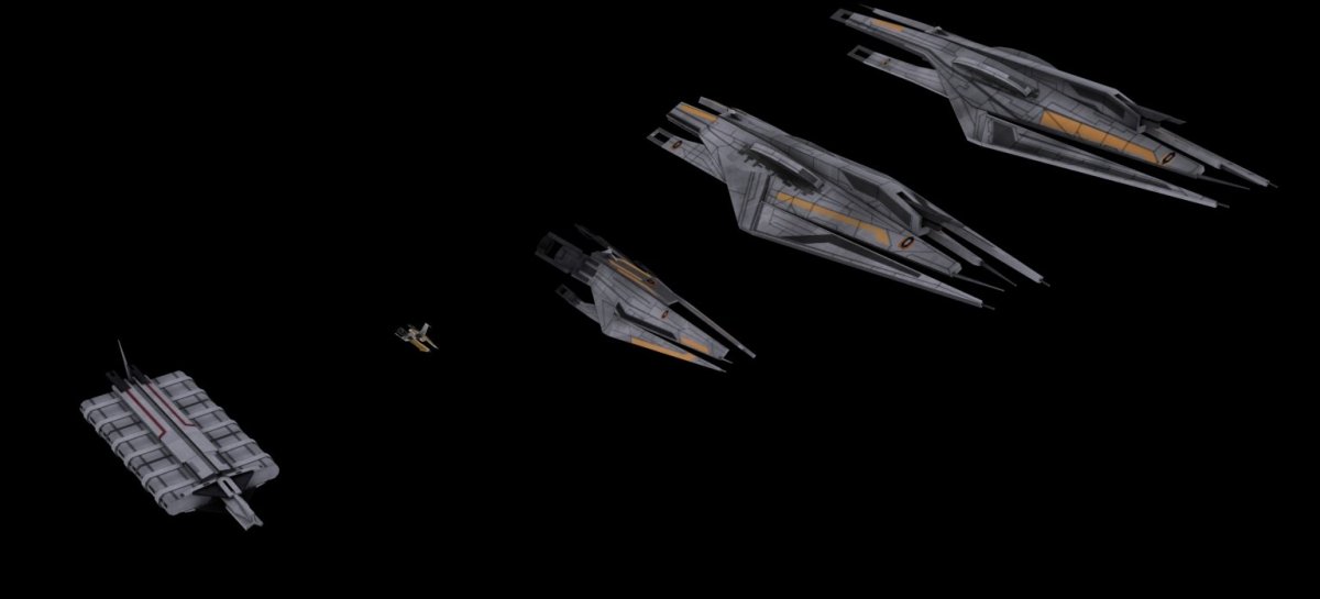 Флот батарианцев Mass Effect