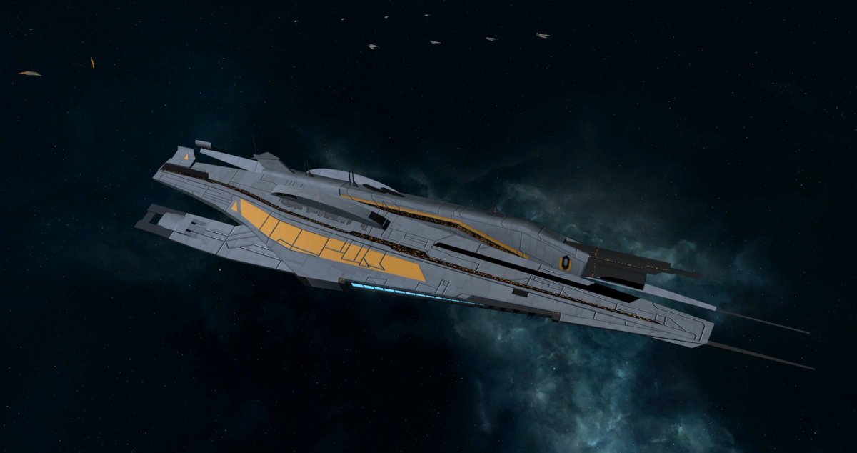 Mass Effect корабли Альянса