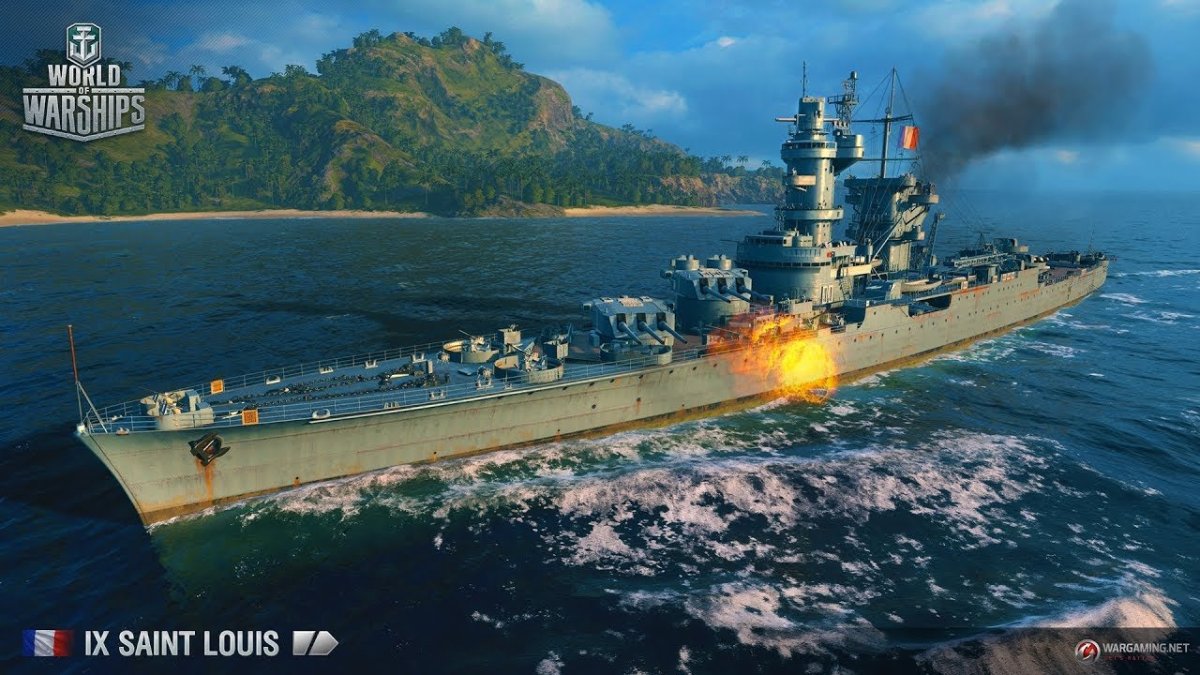 Крейсер сент-Луис в World of Warships