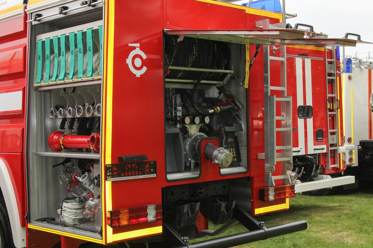 Системы пожаротушения для спецтехники