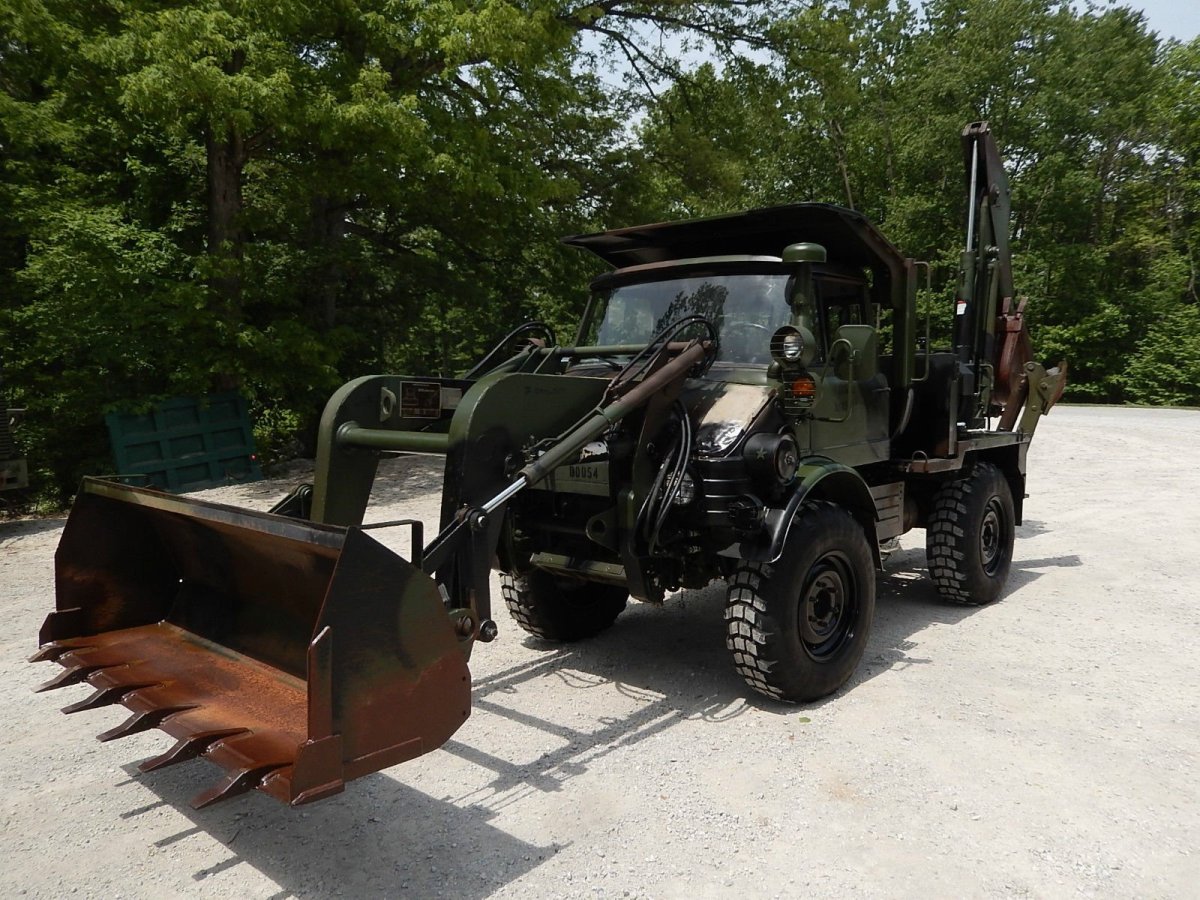 Unimog im Forstbetrieb – u 401