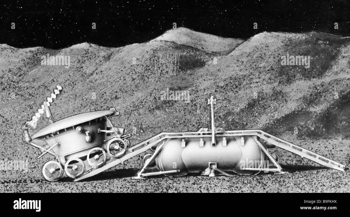 Посадочный модуль лунохода 1