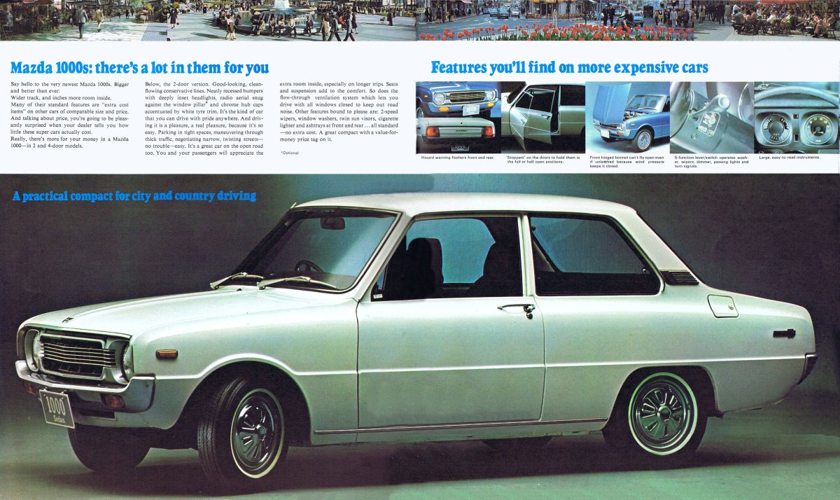 Ретро Мазда 1000 фото