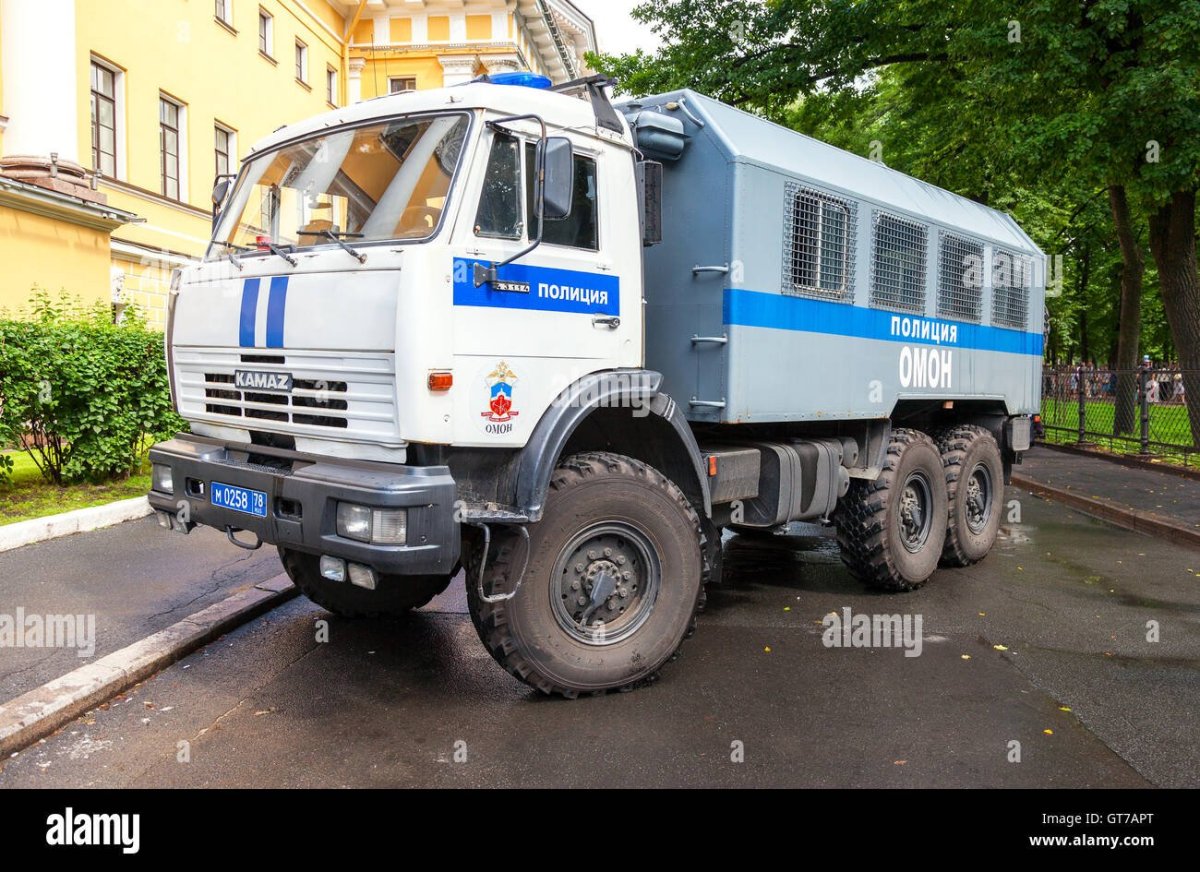 КАМАЗ полиция
