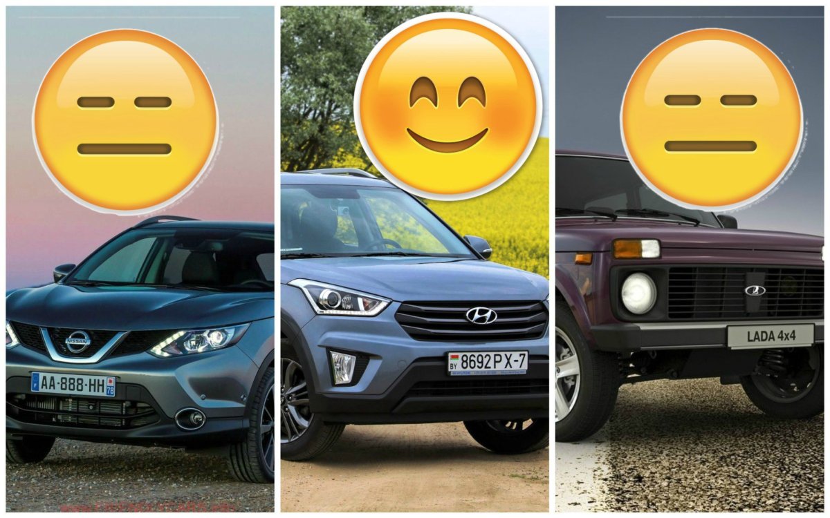 Сравнить Ниссан Кашкай и Хендай Крета