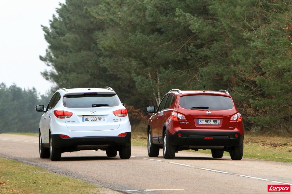 Nissan Qashqai 2014 Hyundai ix35 2014