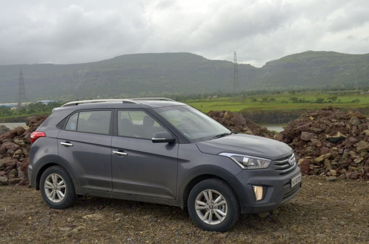 Hyundai Creta серый