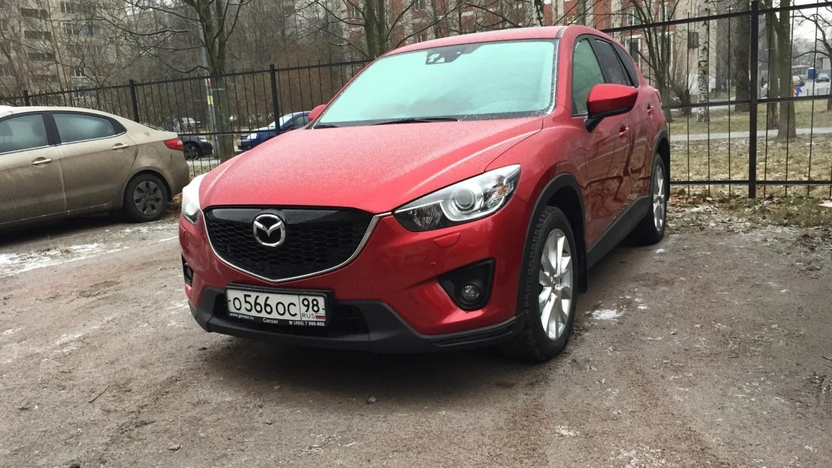 Мазда СХ-5 красная