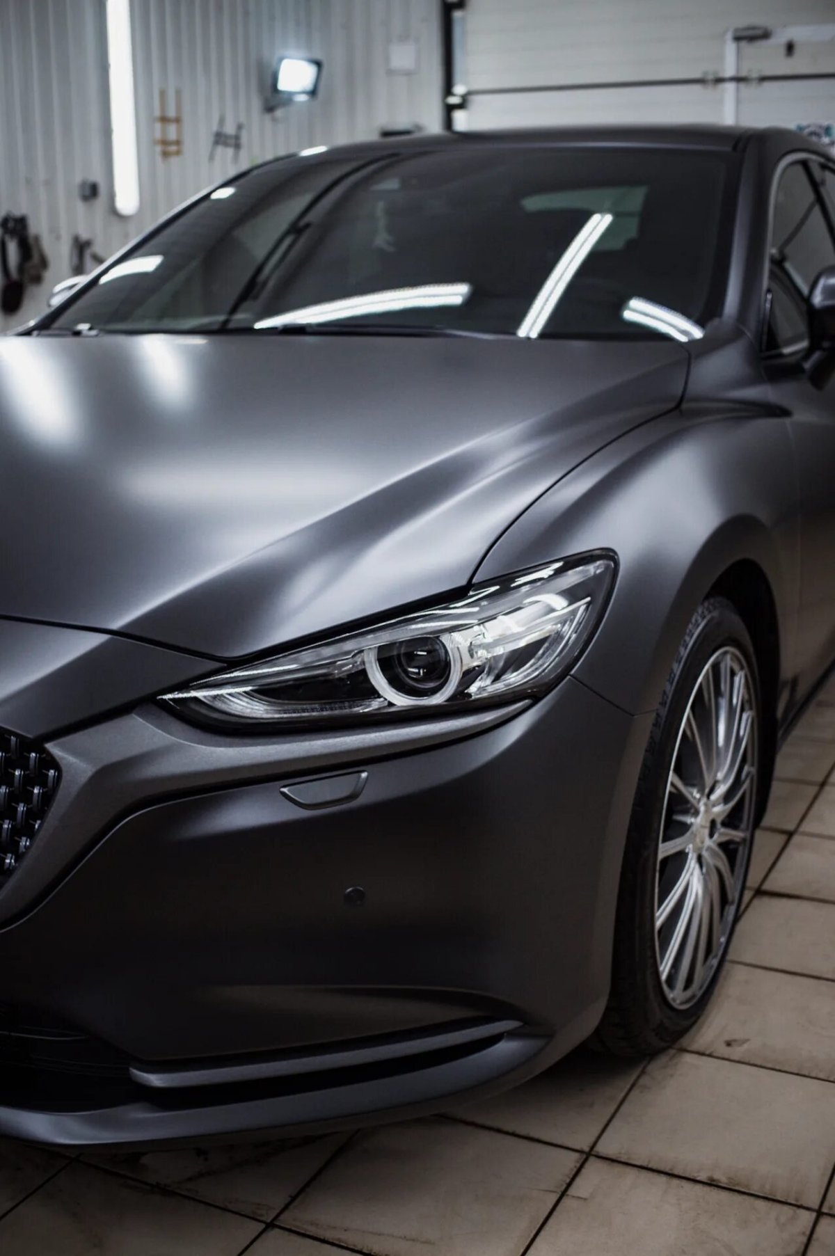 Мазда 6 GJ 2013 оклейка кузова