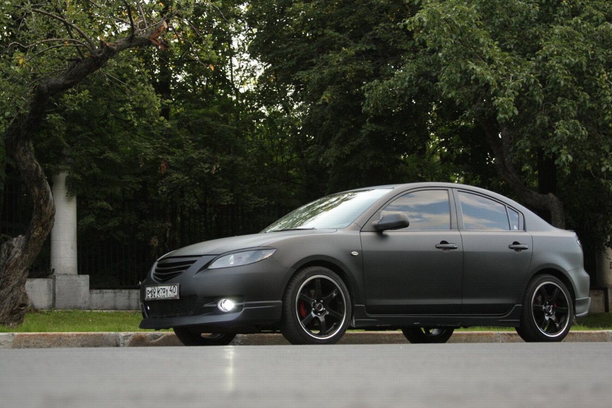 Мазда 3 матовая