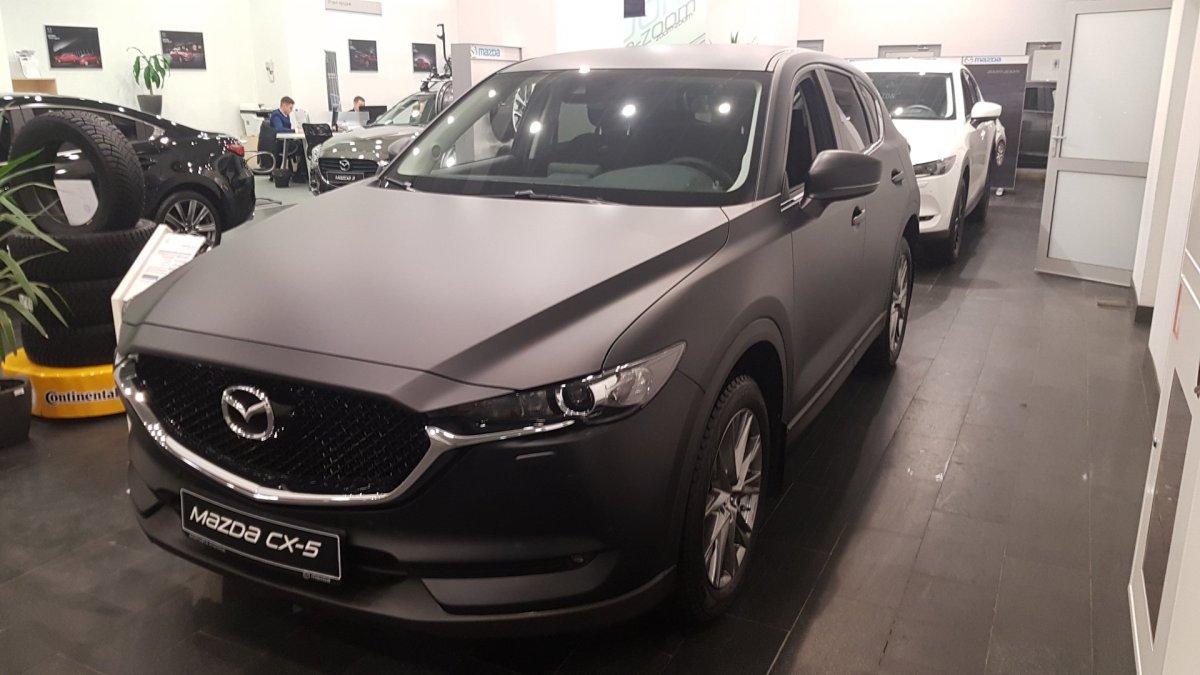 Mazda CX 5 2018 черная