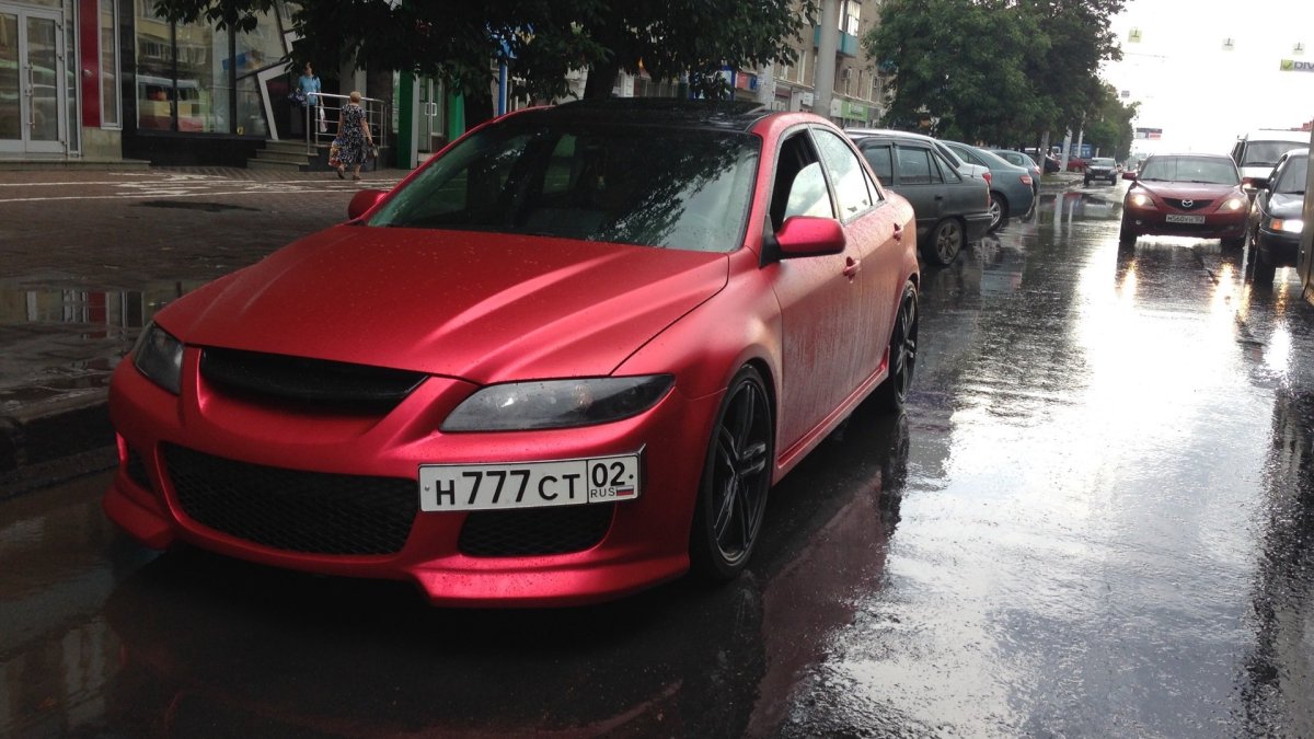 Мазда 6 gg матовая