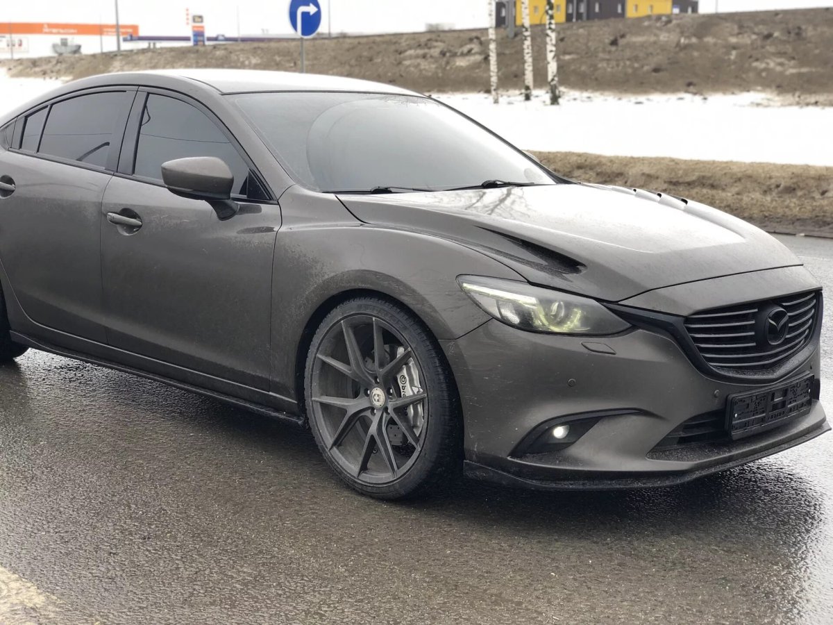 Мазда 6 серая