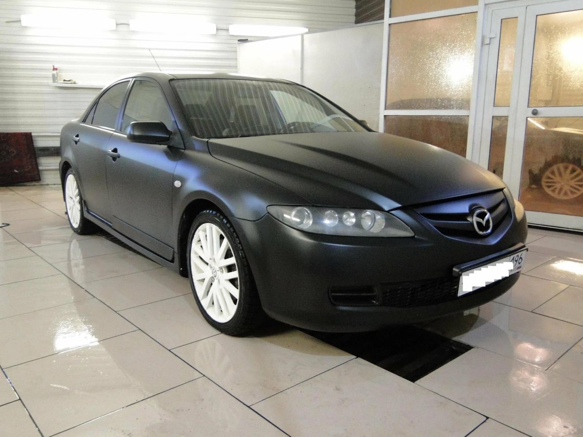Mazda 6 сатин черный