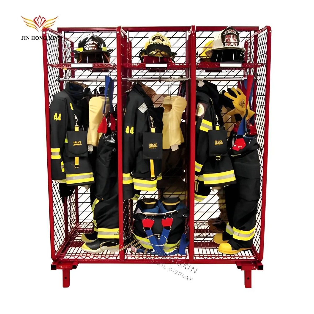 Шкаф для боевой одежды пожарного и снаряжения ПТС-74.00.510