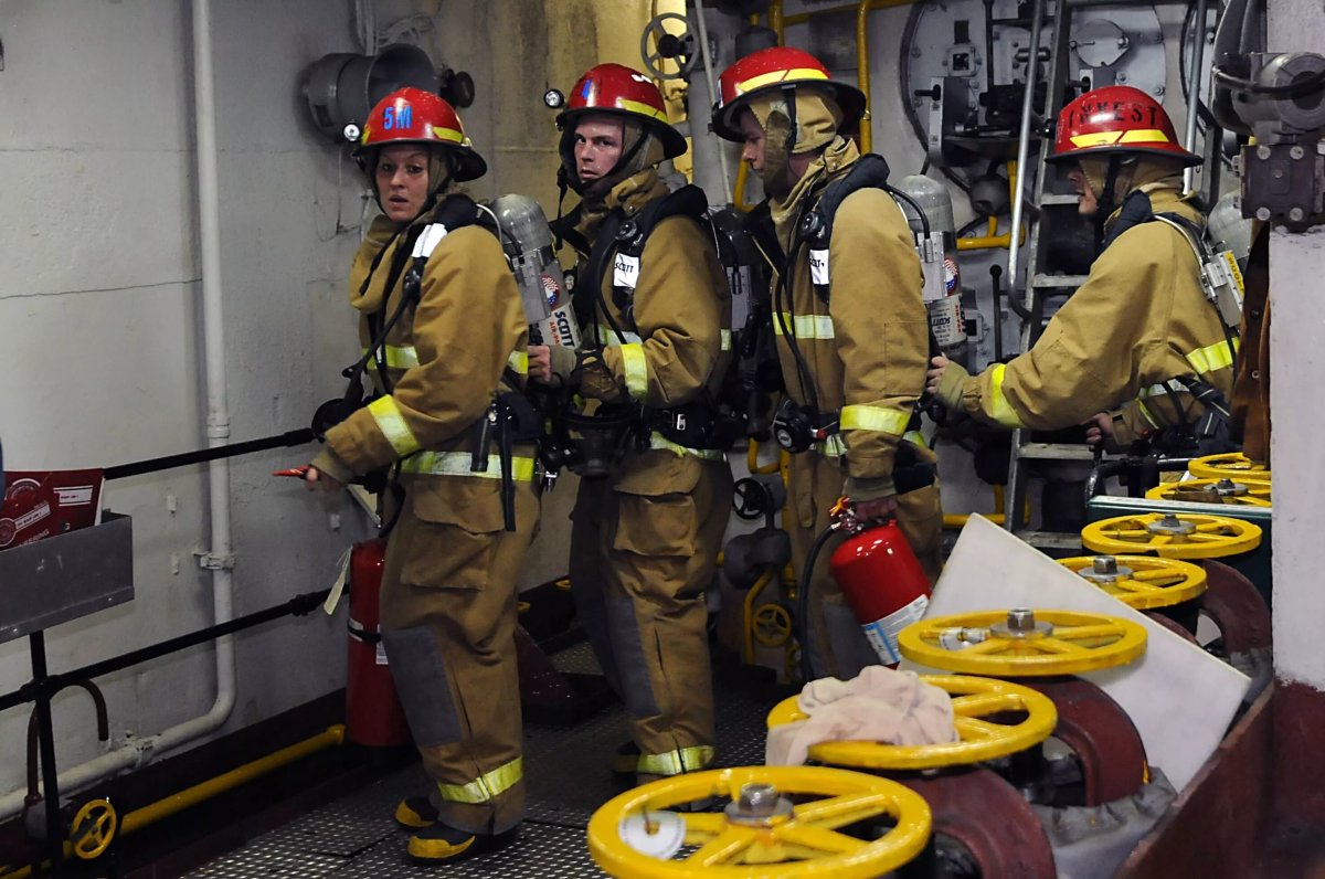 Пожарная тревога на судне