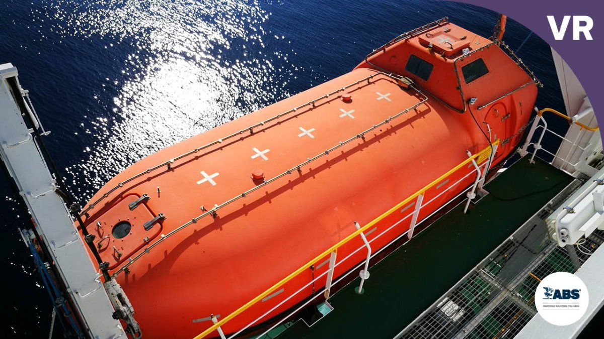 Liferaft launching procedure