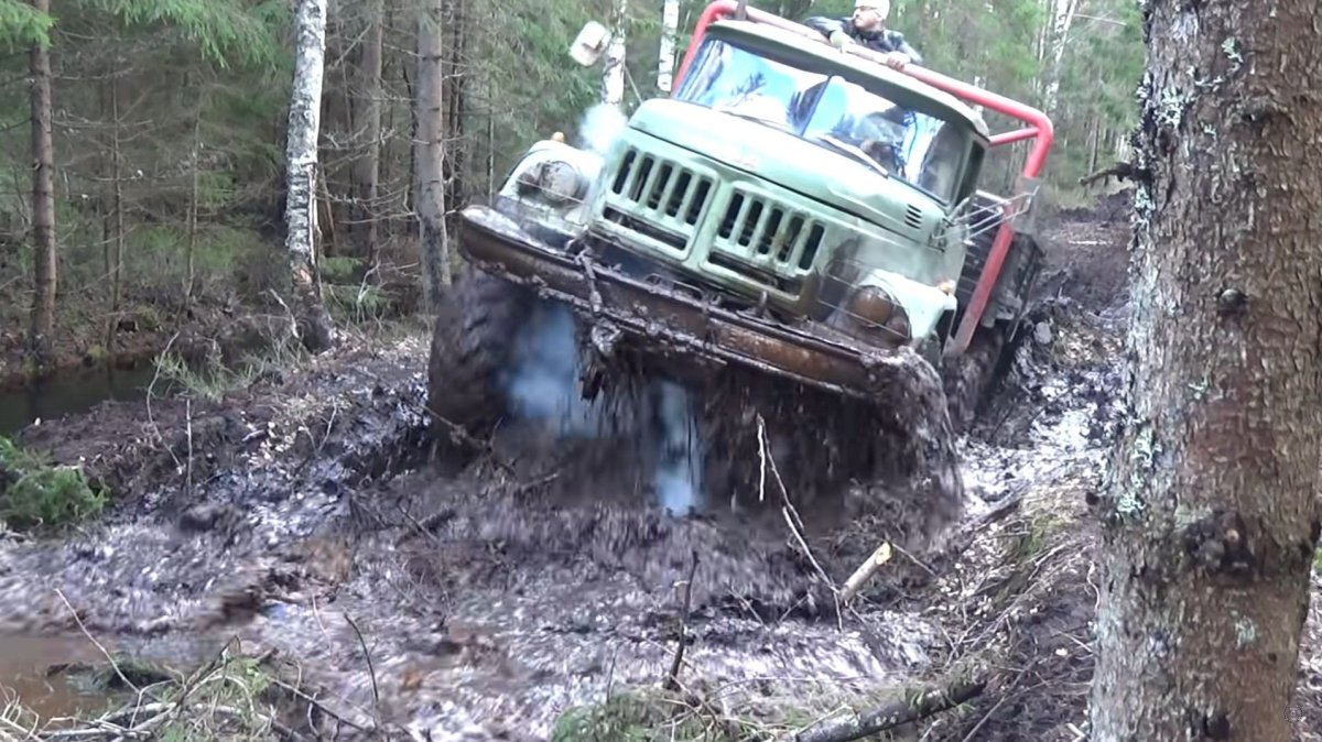 Проходимость ЗИЛ 131 видео