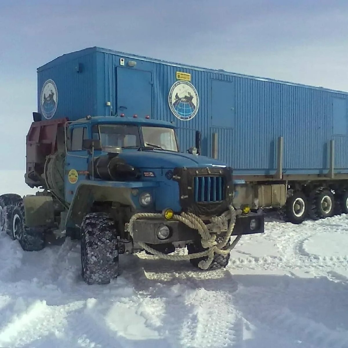 Урал 4320 на севере