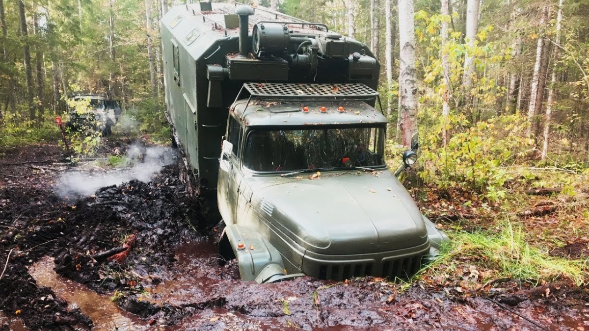 ЗИЛ 131 на бездорожье