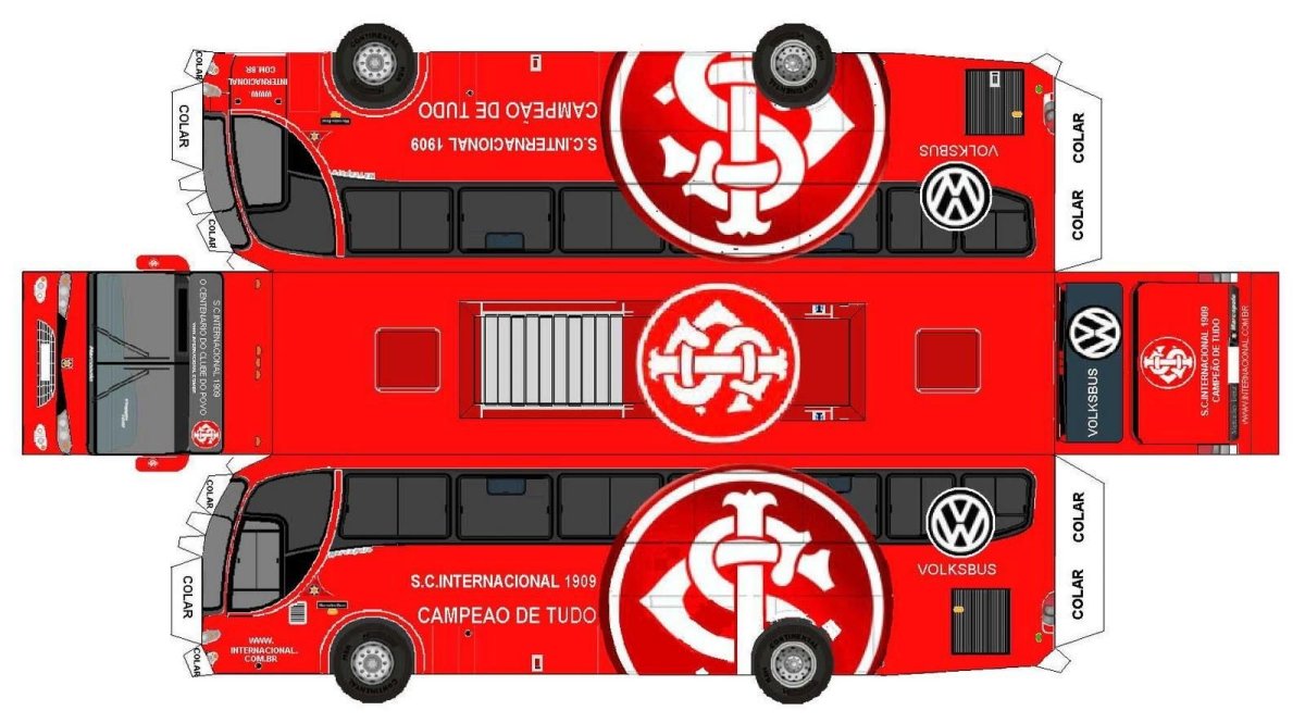 Автобус для склеивания