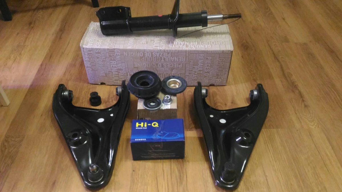 Передняя подвеска Рено Логан 1.6