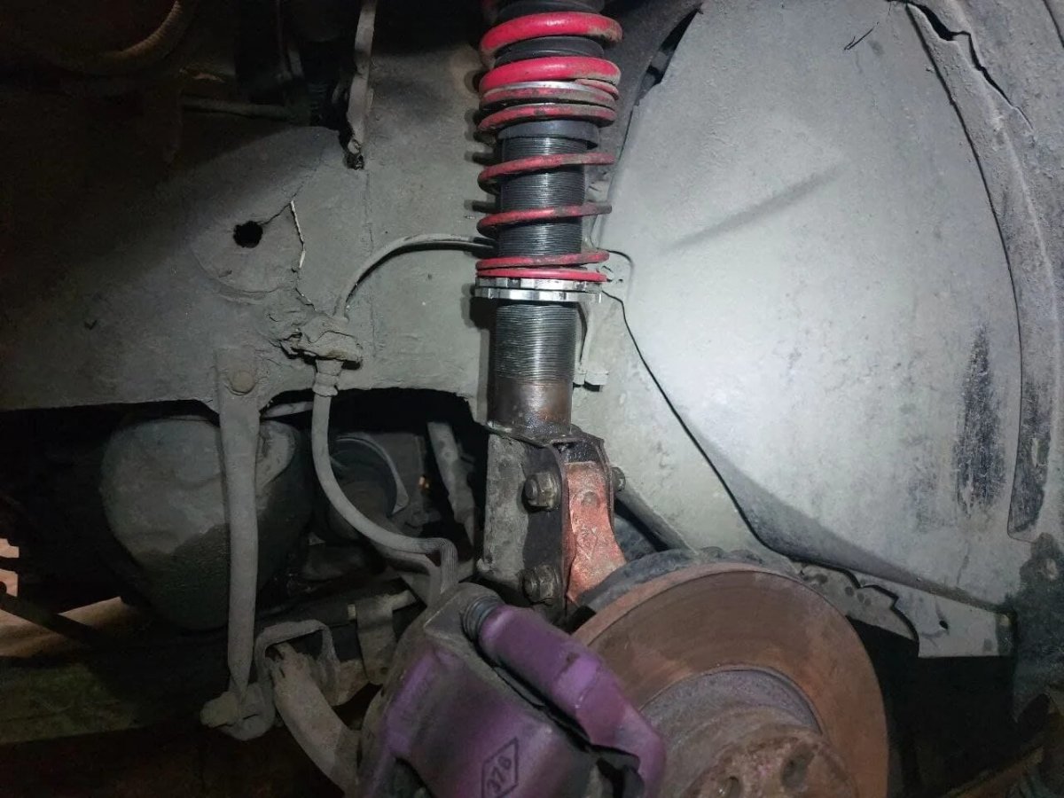 Винтовая подвеска Renault Logan
