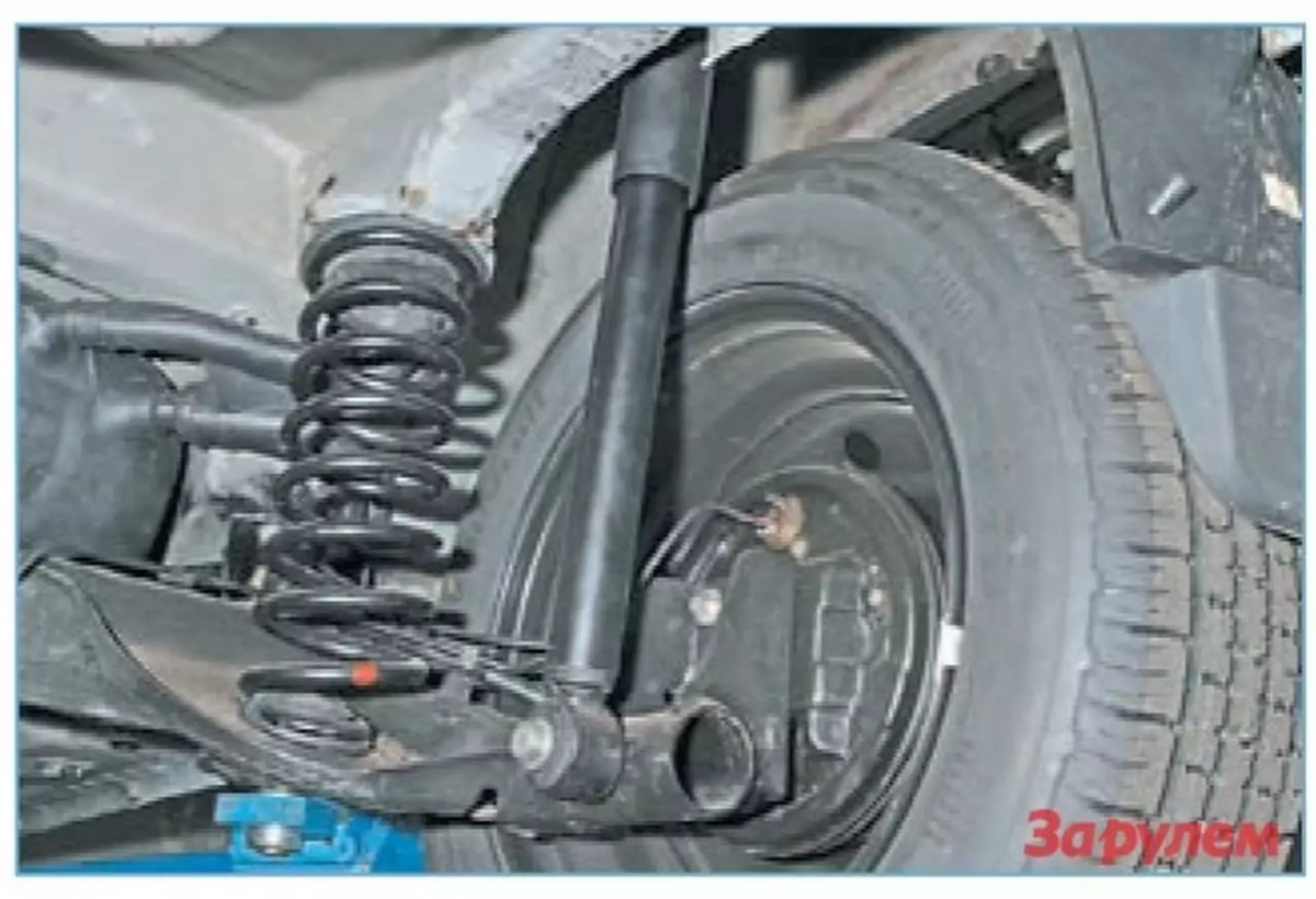 Задняя подвеска Рено Сандеро степвей 2