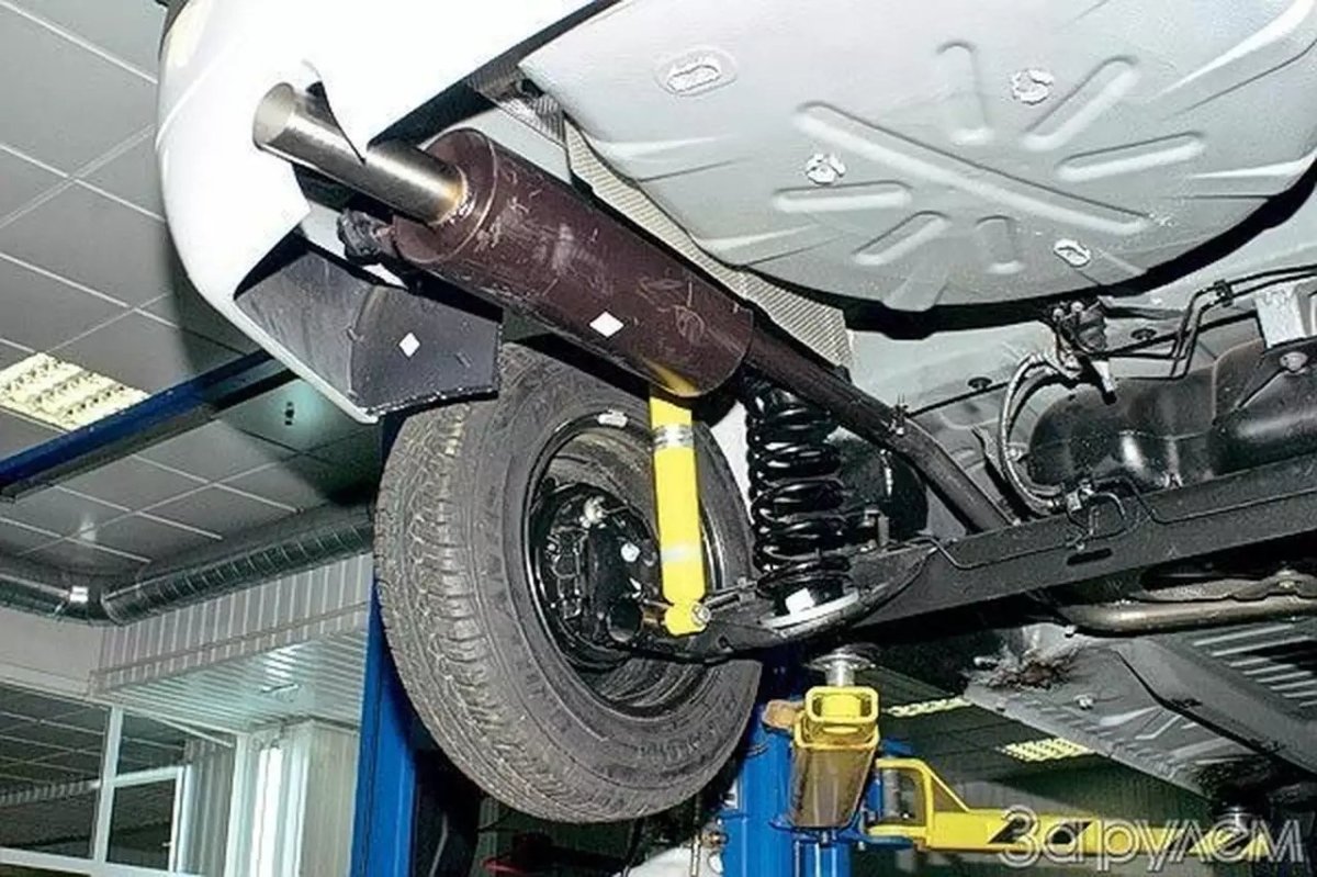 Renault Logan задняя подвеска
