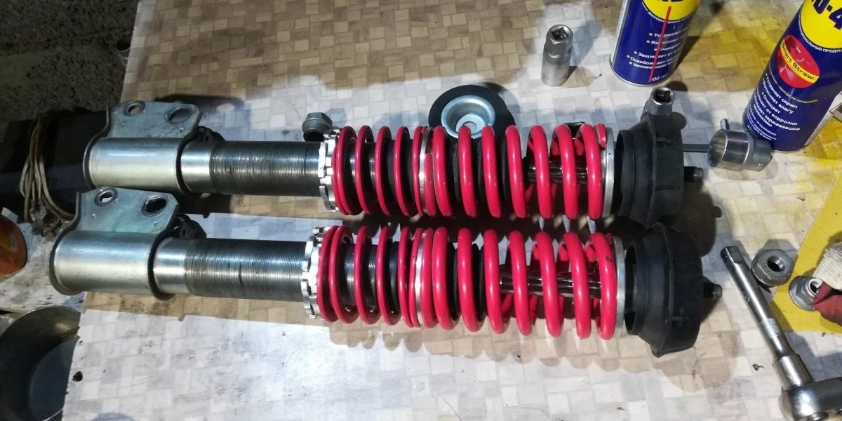 Винтовая подвеска Clio 2