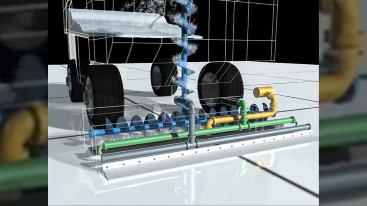Установочный комплект системы промывки льда Zamboni kz-0700b