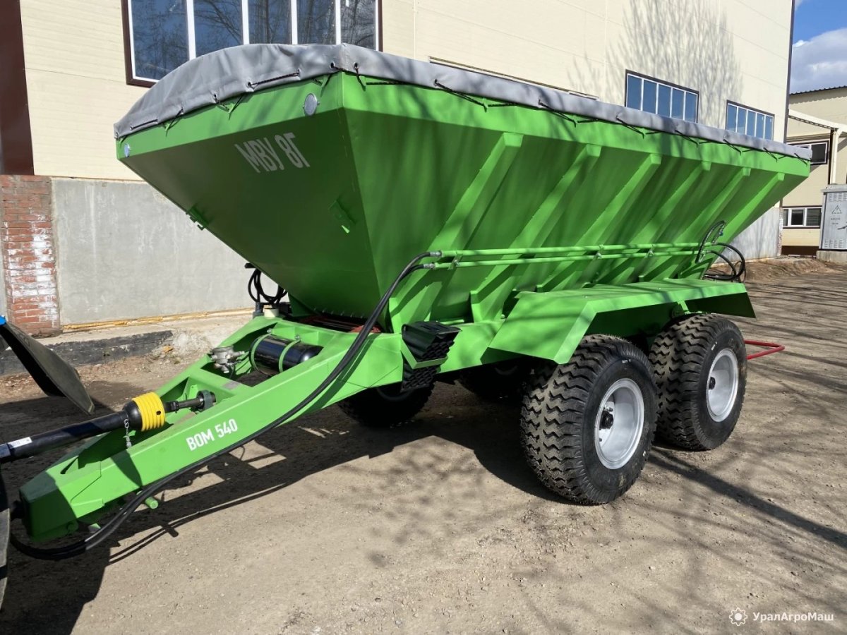 Машина для внесения твердых Минеральных удобрений МВУ-6,