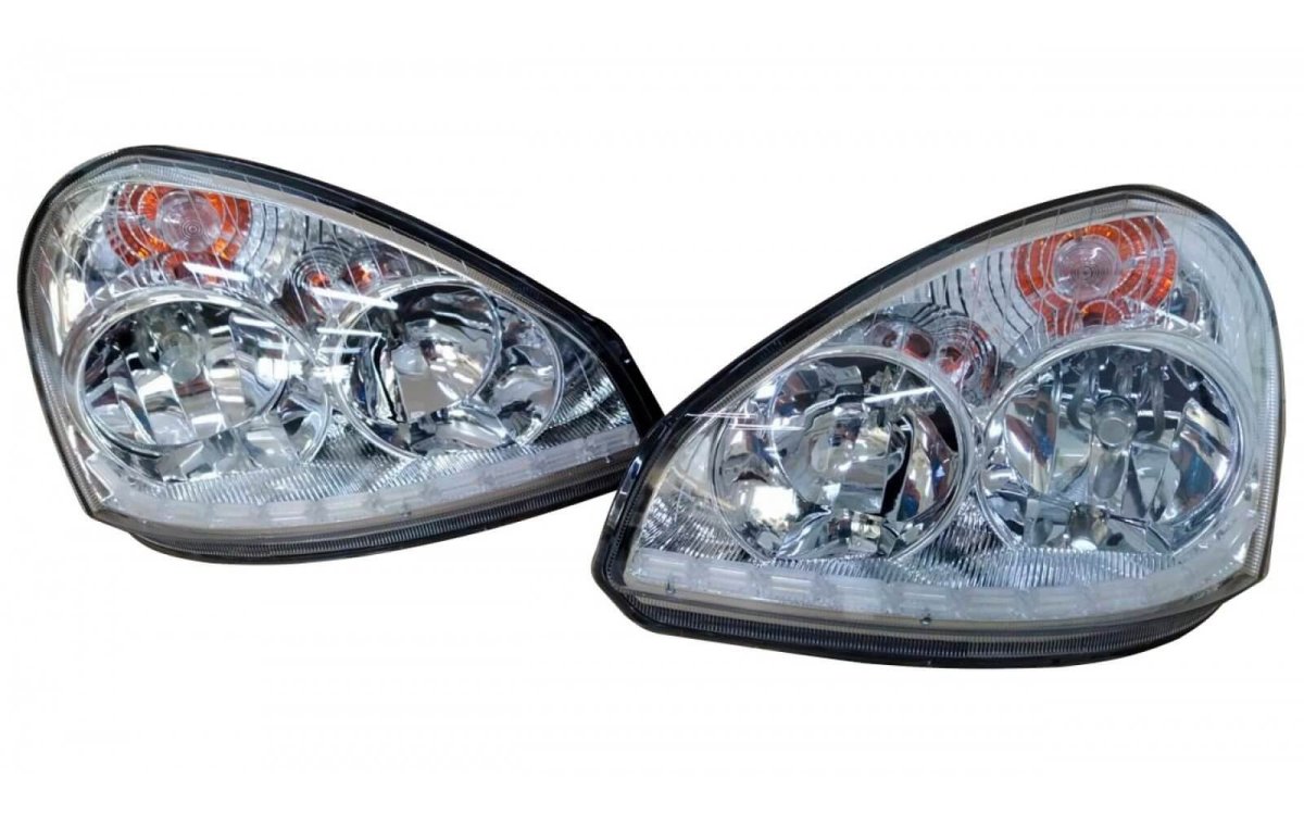 Фары Приора 2 с ДХО